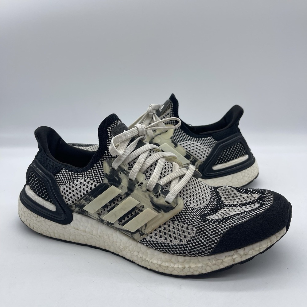 Adidas Ultraboost 19.5 DNA‎ GZ6471 Men's Size 9.5 Running Shoes Black White